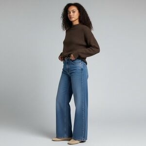 Abercrombie & Fitch Blue High Rise Women Jeans